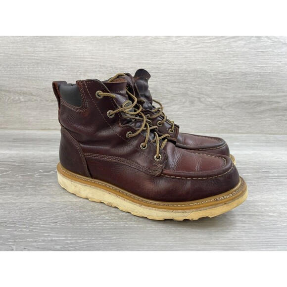Red Wing Irish Setter Ashby 83605 Men's 9.5D Brown Leather 6" Ankle Work Boot - Picture 1 of 11
